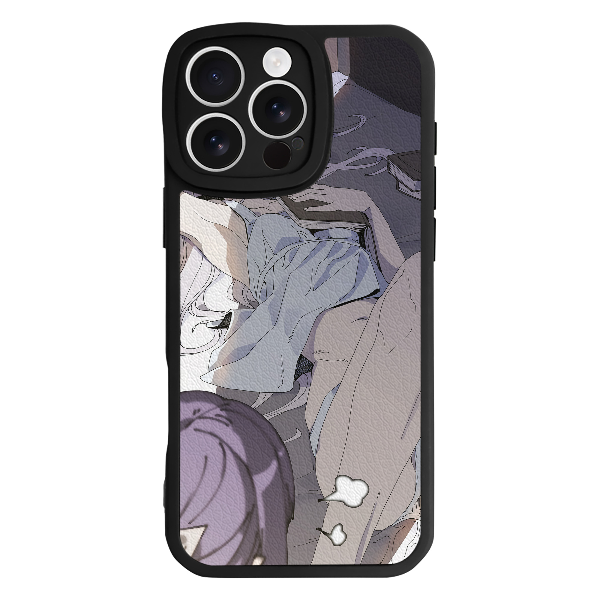 （画像用） 葬送のフリーレン Frieren 【iPhone 16シリーズ対応】シリコンスマホケース（レザー調） 材質：シリコン